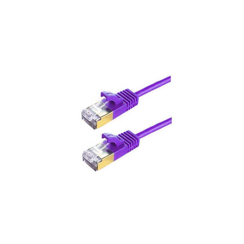 Patchkabel Slim CAT6a 20m violett