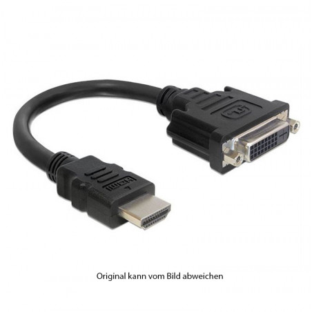 DVI-D F / HDMI AM Adapterkabel 0.2m