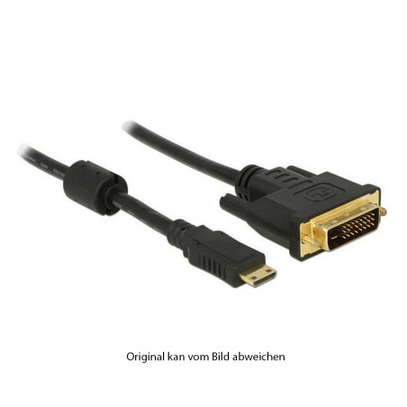 DVI-D M / HDMI-Mini CM Adapterkabel 1m