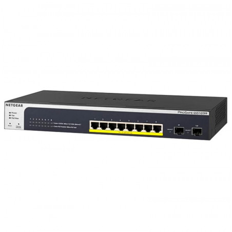 Netgear Smart Switch  8-Port Rack PoE SFP