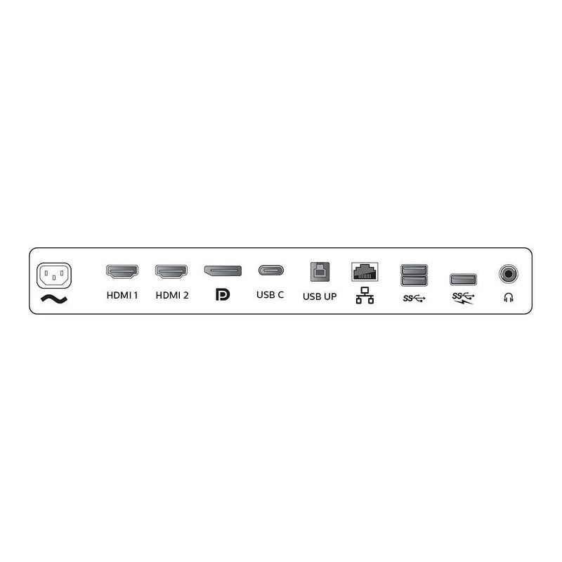 Philips LED 499P9H 49HDMI DP USB-C Curved