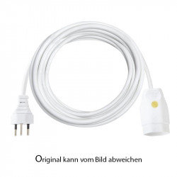 Verlängerungskabel 3m T13-T12 weiss