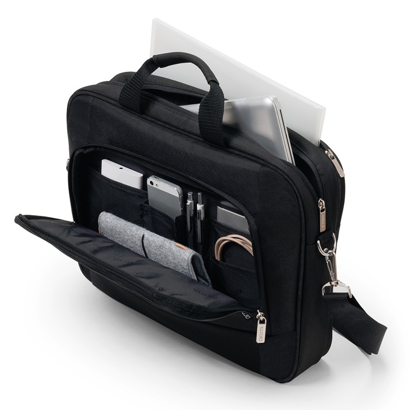 Dicota Tasche Eco Traveller Base 15.6 Schwarz