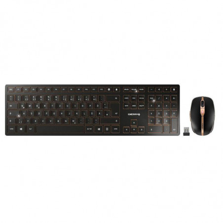 Cherry Wireless Tastatur  Mouse Desktop DW 9100