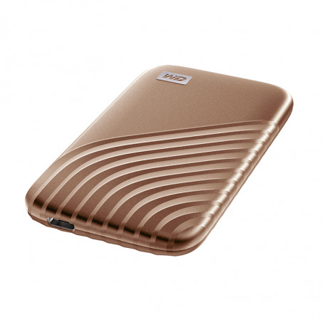 WD SSD MyPassport USB-C 3.2 2TB Extern gold