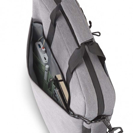 Dicota TascheEco Tote Bag Motion 15.6 Hellgrau