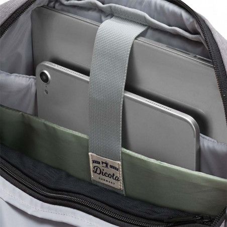 Dicota TascheEco Tote Bag Motion 15.6 Hellgrau
