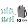 Dicota TascheEco Tote Bag Motion 15.6 Hellgrau
