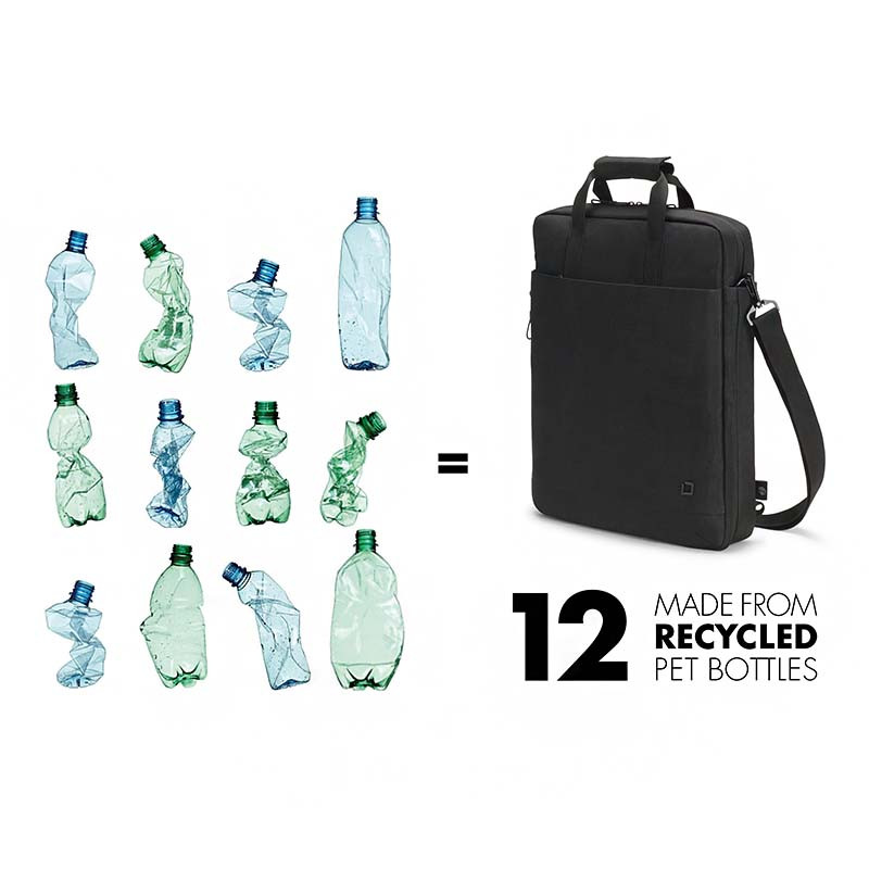 Dicota Tasche Eco Tote Bag Motion 15.6 Schwarz