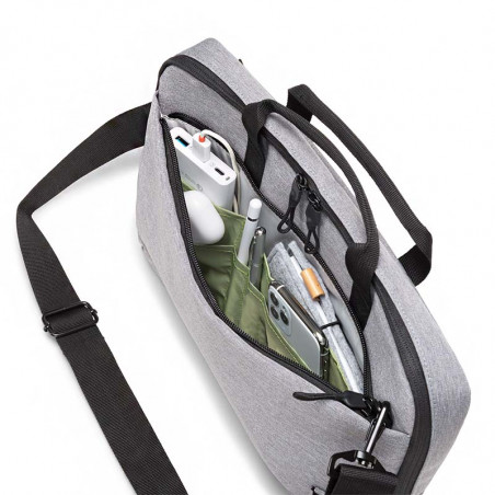 Dicota Tasche Slim Eco MOTION 14-15.6 hellgrau