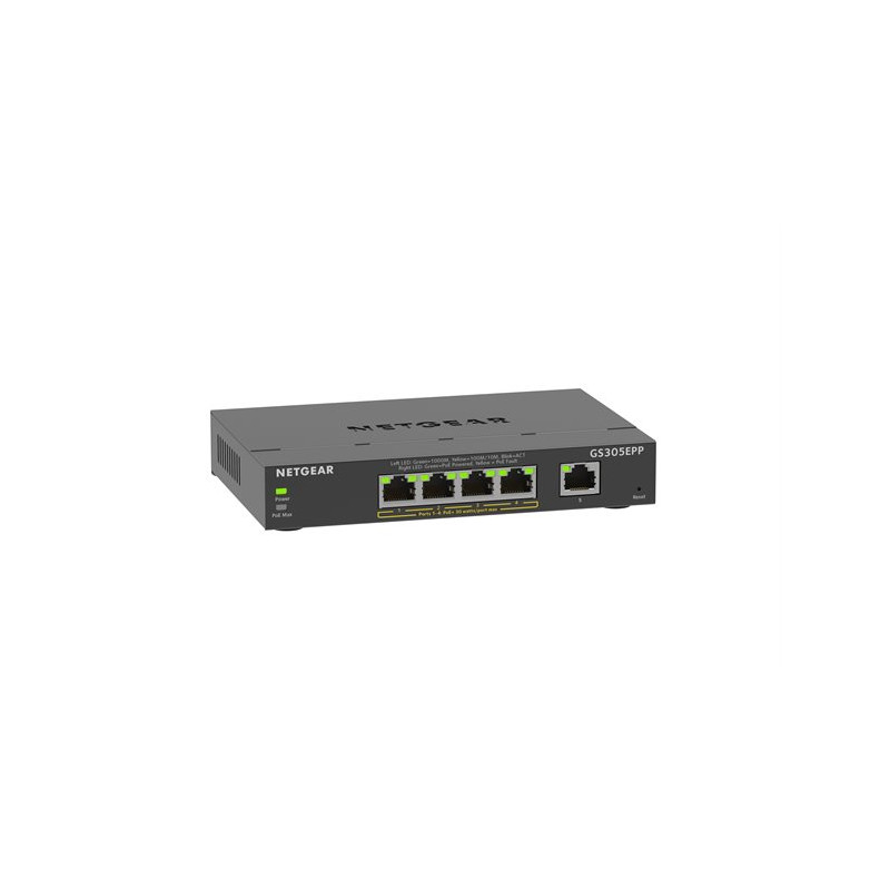 Netgear Plus Switch 5-Port Desktop PoE