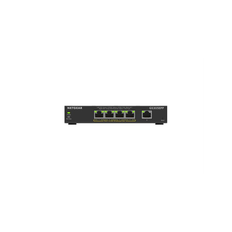 Netgear Plus Switch 5-Port Desktop PoE