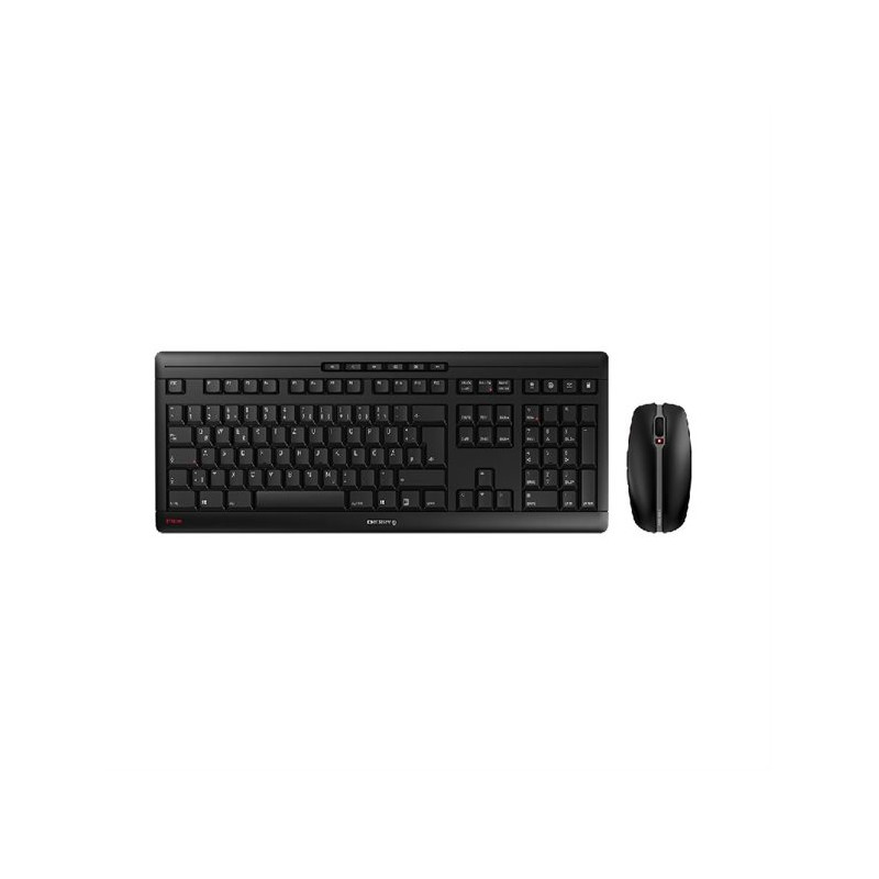 Cherry Tastatur  Mouse STREAM [CH] Wireless black