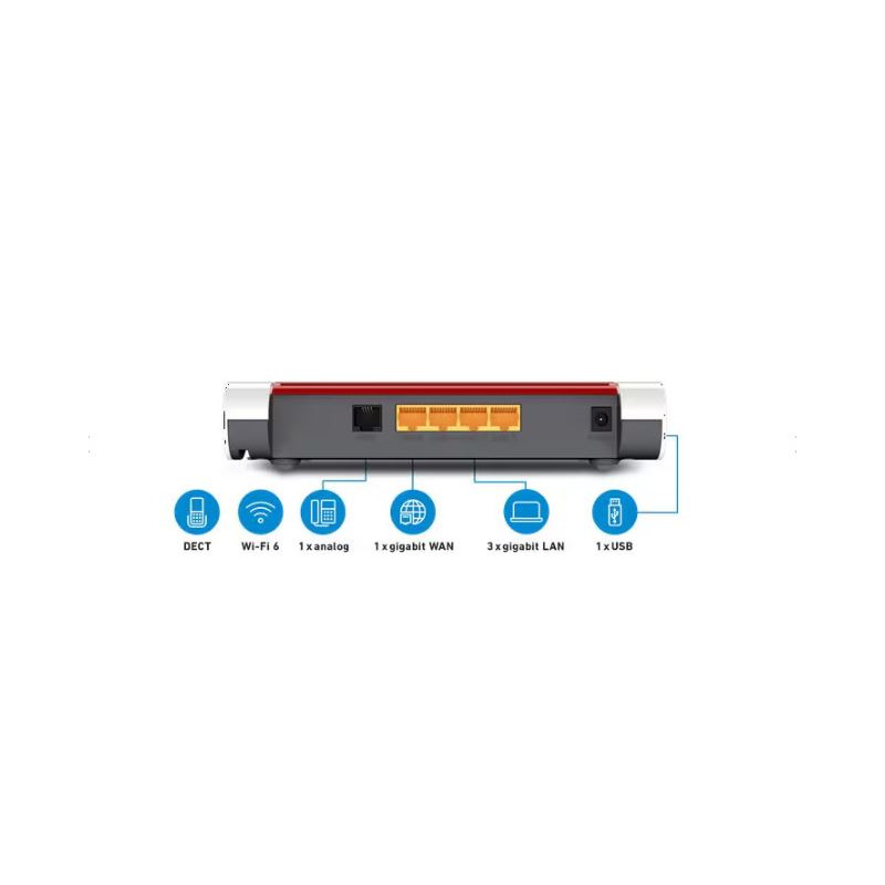 AVM Dual-Band WLAN Router FritzBox 4050 WiFi 6