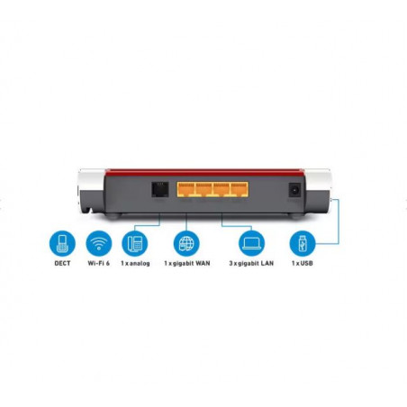 AVM Dual-Band WLAN Router FritzBox 4050 WiFi 6