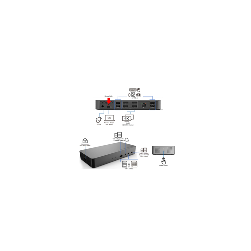 TERRA Dockingstation 803 USB-C/A