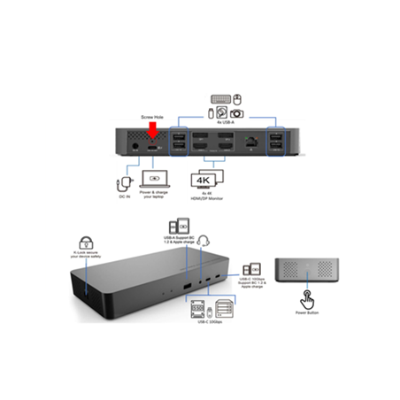 TERRA Dockingstation 803 USB-C/A