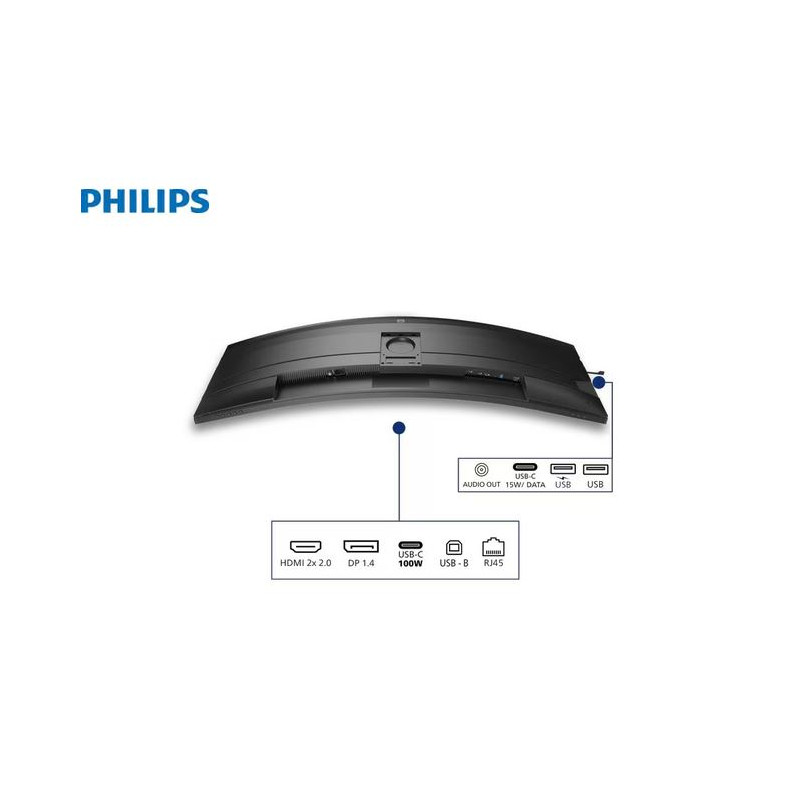 Philips LED 49B2U5900C 49 Curved VA KVM
