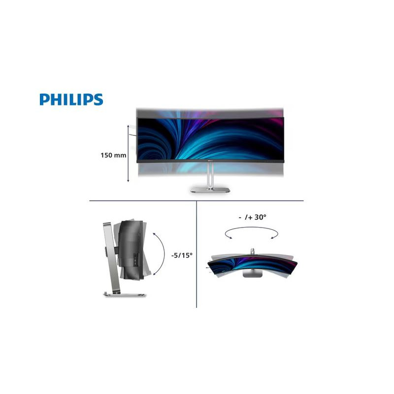 Philips LED 49B2U5900C 49 Curved VA KVM